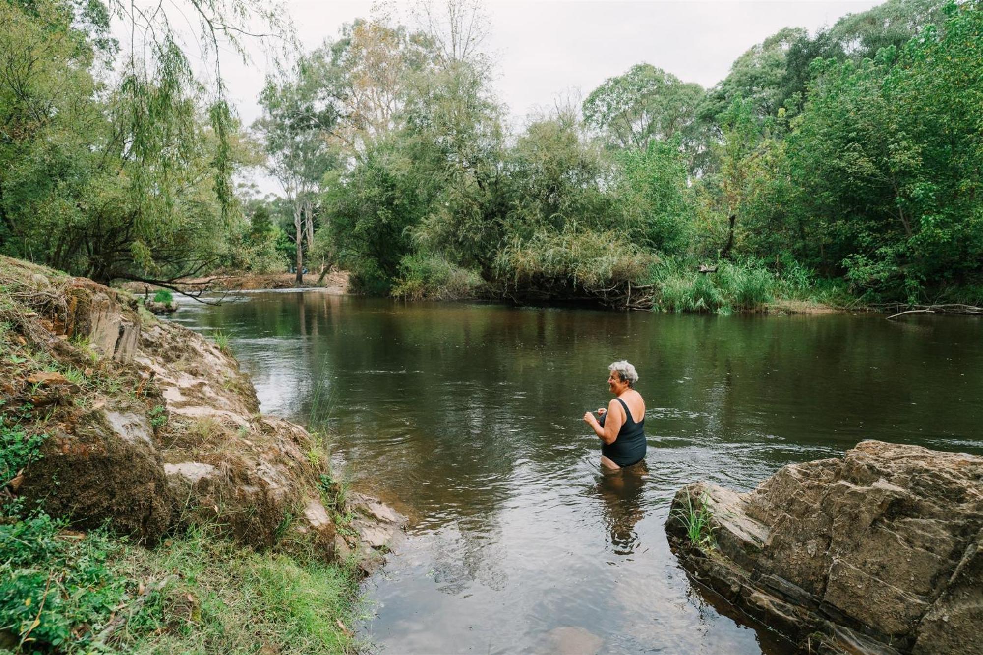 Alpine Riverside Cottages Porepunkah Exterior foto
